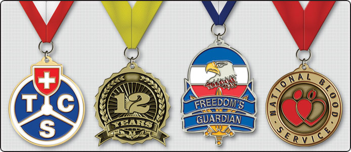 Samples of Award Medals